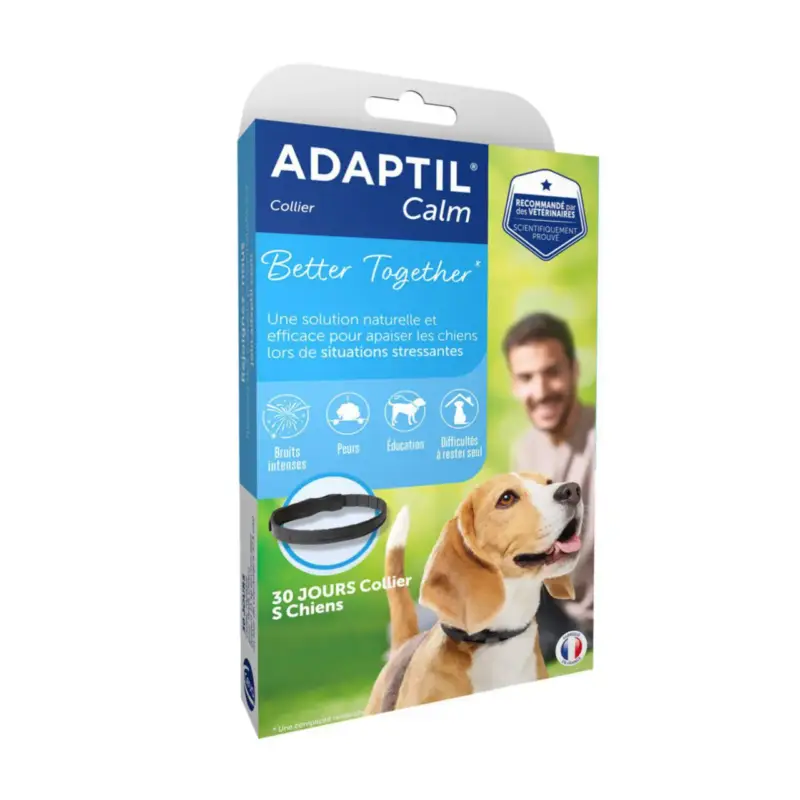Adaptil Collier Chien Noir Calm – Taille S Nouvelle Collection