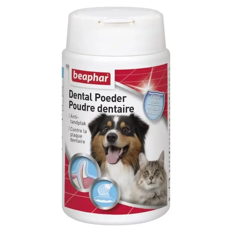 Poudre dentaire pour chien & chat – Beaphar Haute Qualité
