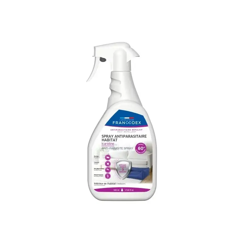Bon Plan Spray antiparasitaire HABITAT « Icaridine » – Francodex