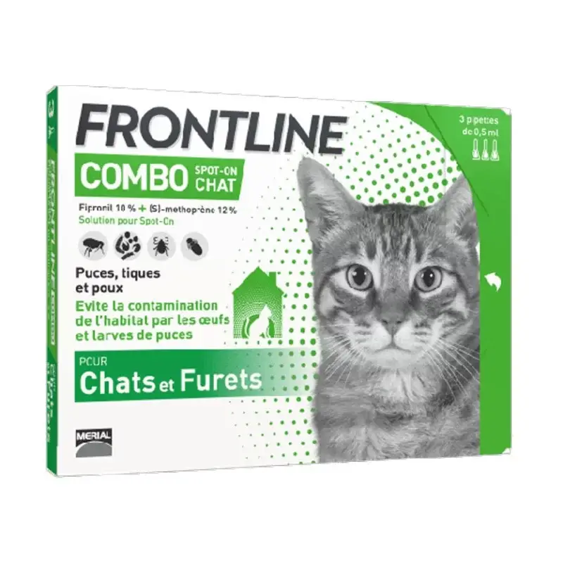 Produit De Marque Frontline Combo Chat