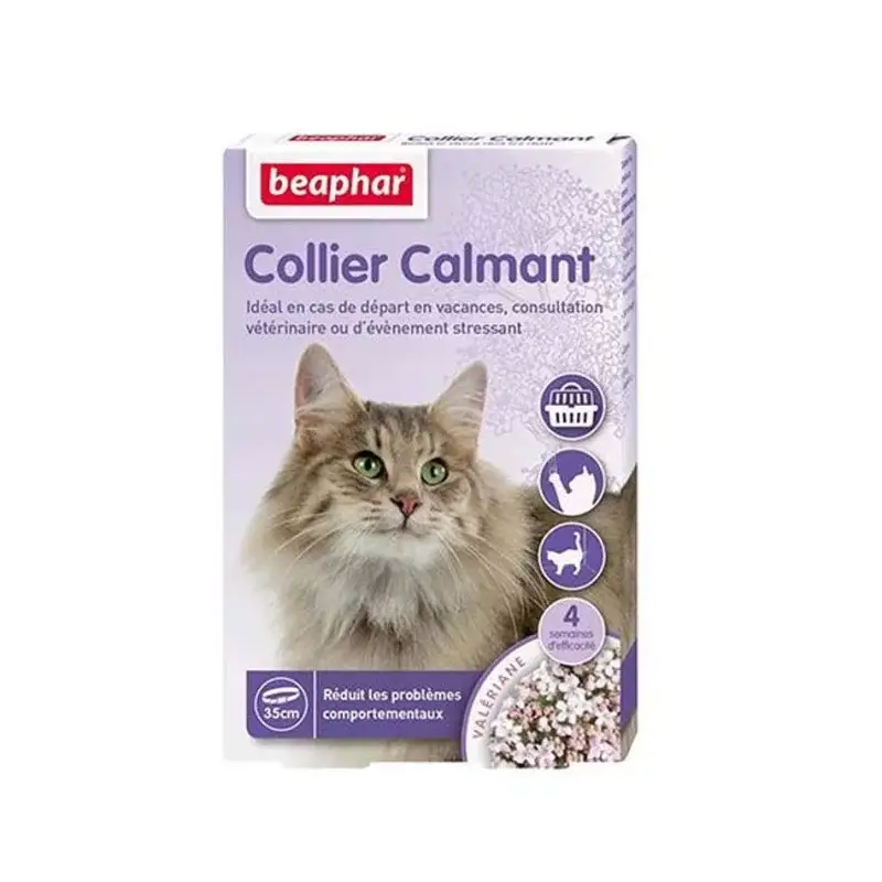 Collier calmant à la Valériane pour chat – Beaphar Marque