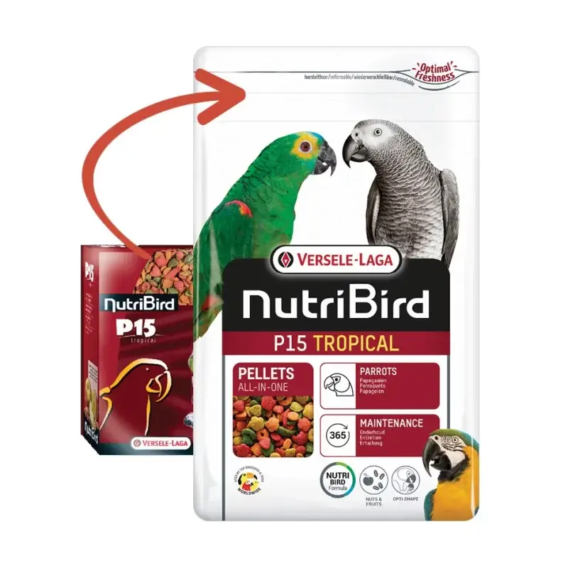 Versele Laga Nutribird P15 Tropical Perroquet Usine Directe