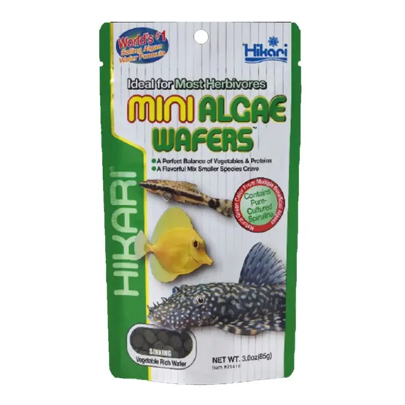 Hikari mini algae wafers eau douce – 22g Haute Qualité