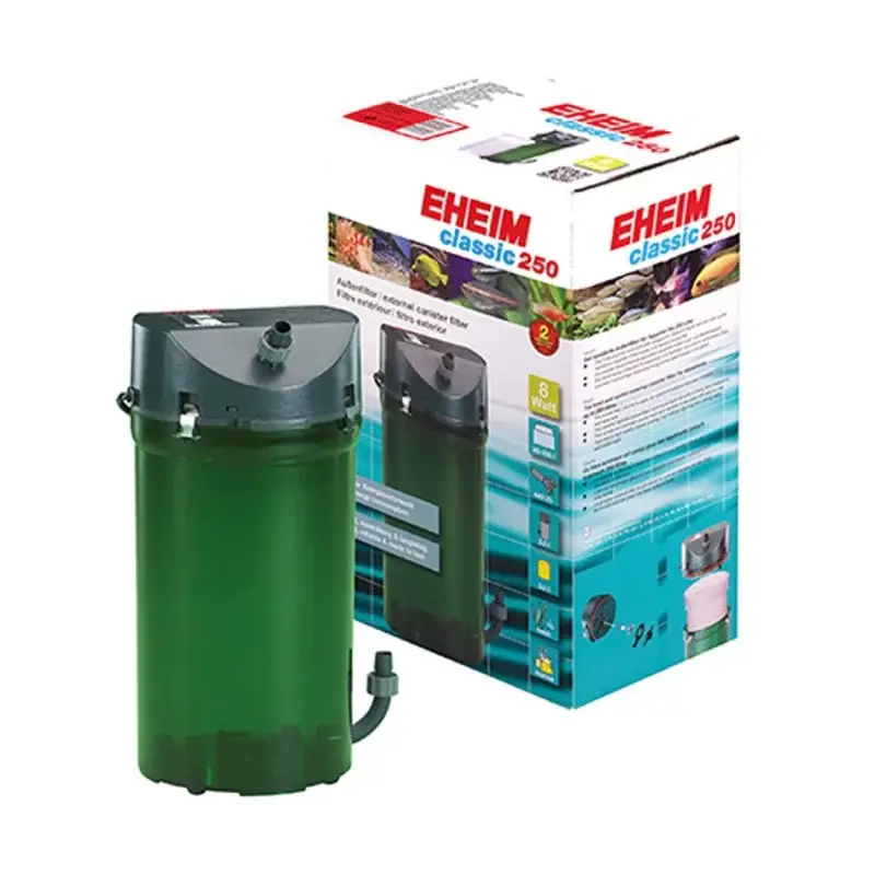 Certifié Eheim Classic 250 (2213020) avec masses de filtration et robinets