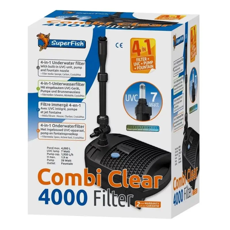 Authentique Combi Clear 4000 Filter – SuperFish