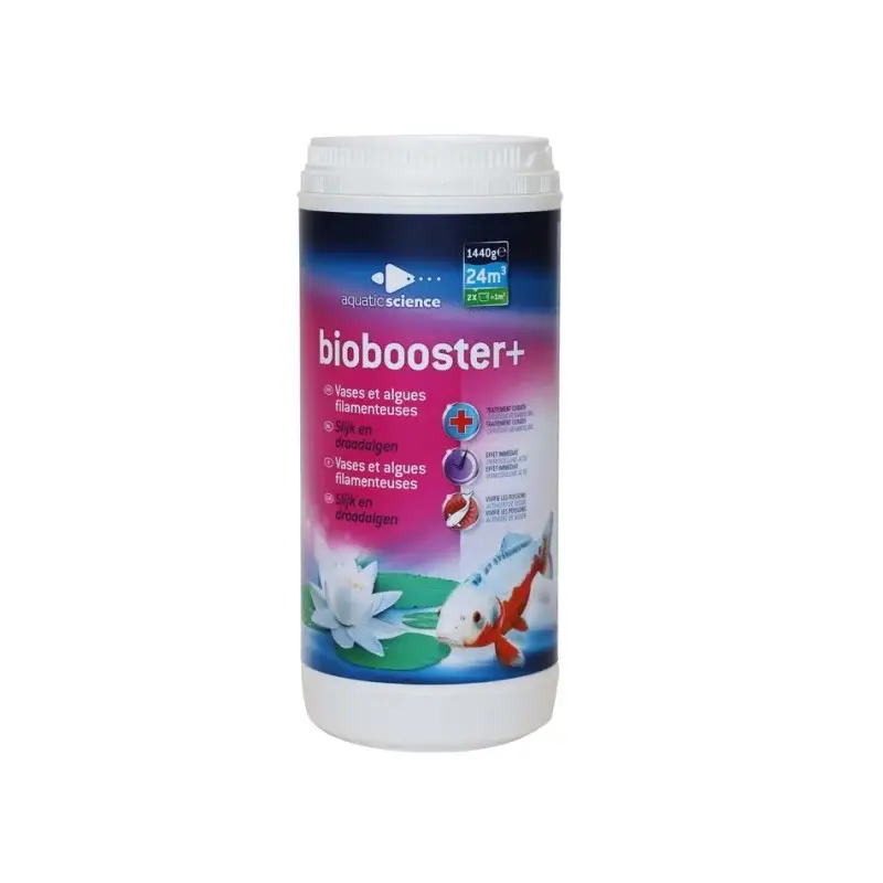 Produit De Marque Biobooster+ Vase et Filaments 24000L – Aquatic Science