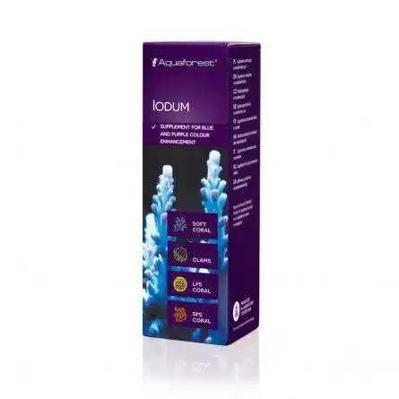 Jusqu&rsquo;à Épuisement Des Stocks AQUAFOREST – Iodine – 10ml – Iodine supplement – For corals and invertebrates