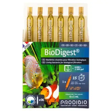 Acheter En Ligne PRODIBIO – BioDigest – 6 ampollas