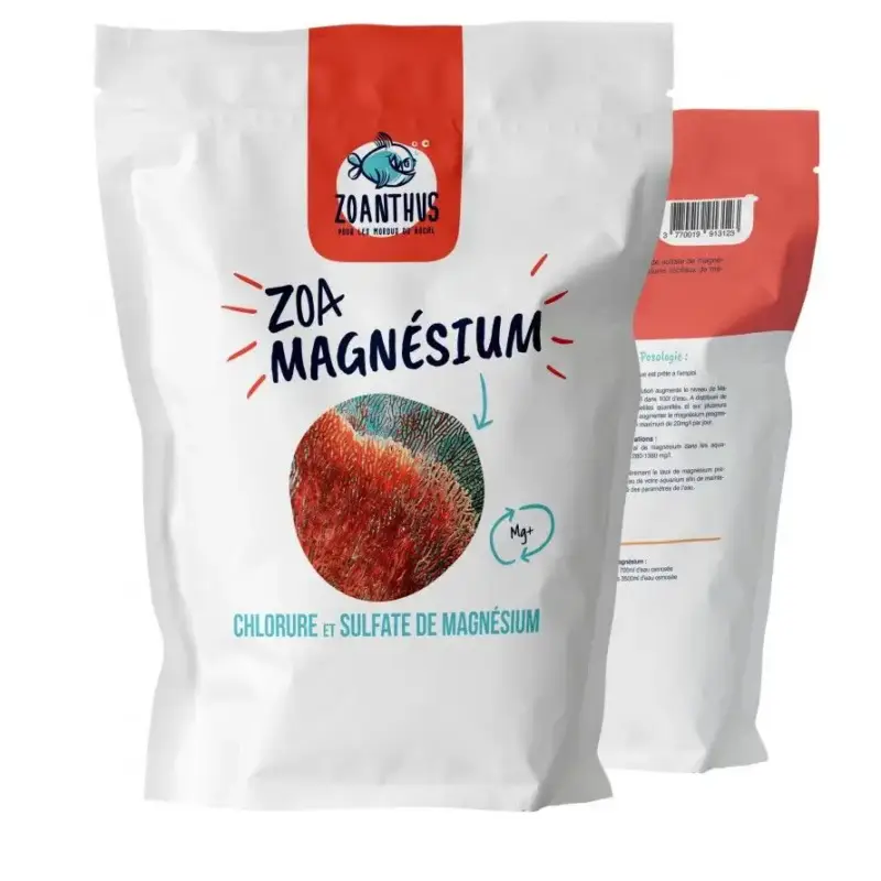 Certifié – ZOANTHUS.fr – Zoa Magnesium – 1 kg – Para aumentar el magnesio
