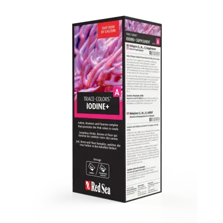 Expédition Rapide Red Sea – Trace Colours Iodine+ – Coral Colours A – 500ml – Additivo