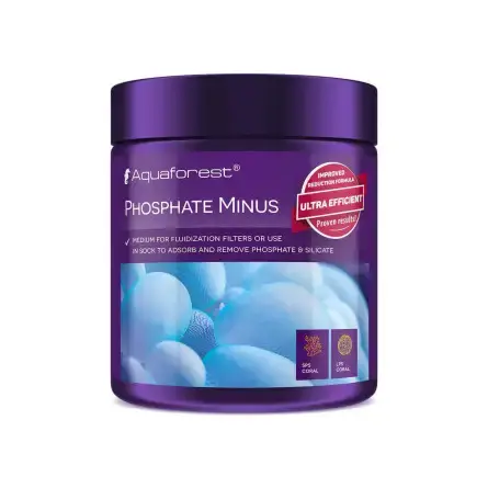 Vente Flash AQUAFOREST – Phosphate minus – 500ml – Resina antifosfato para acuarios