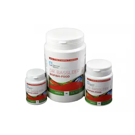 Dr. Bassleer BIOFISH FOOD Green L – 60gr – Fischfutter Nouveauté