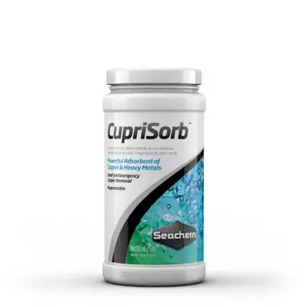 Meilleure Vente SEACHEM – Cuprisorb 250 ml – Absorptionsmittel für Kupfer und Schwermetalle