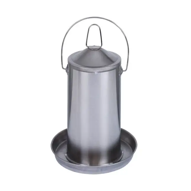 Abreuvoir poule en inox 4L – Gaun Expédié Aujourd&rsquo;hui