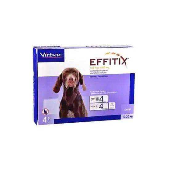 Achat Immédiat Effitix Spot On Chien Moyen 10-20 kg
