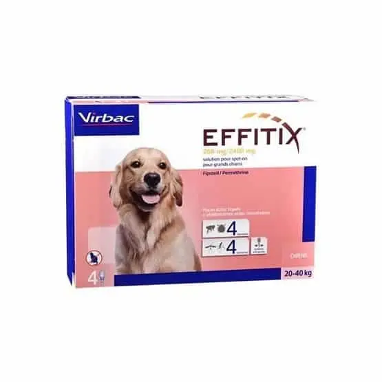 Effitix Spot On Grand Chien 20-40 kg Produit De Marque