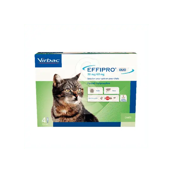 Achetez Aujourd&rsquo;hui Effipro Duo 50 mg Spot On Chat