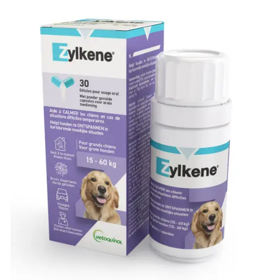 Zylkene 450 mg pour chien de 15 à 60 kg Livraison Express