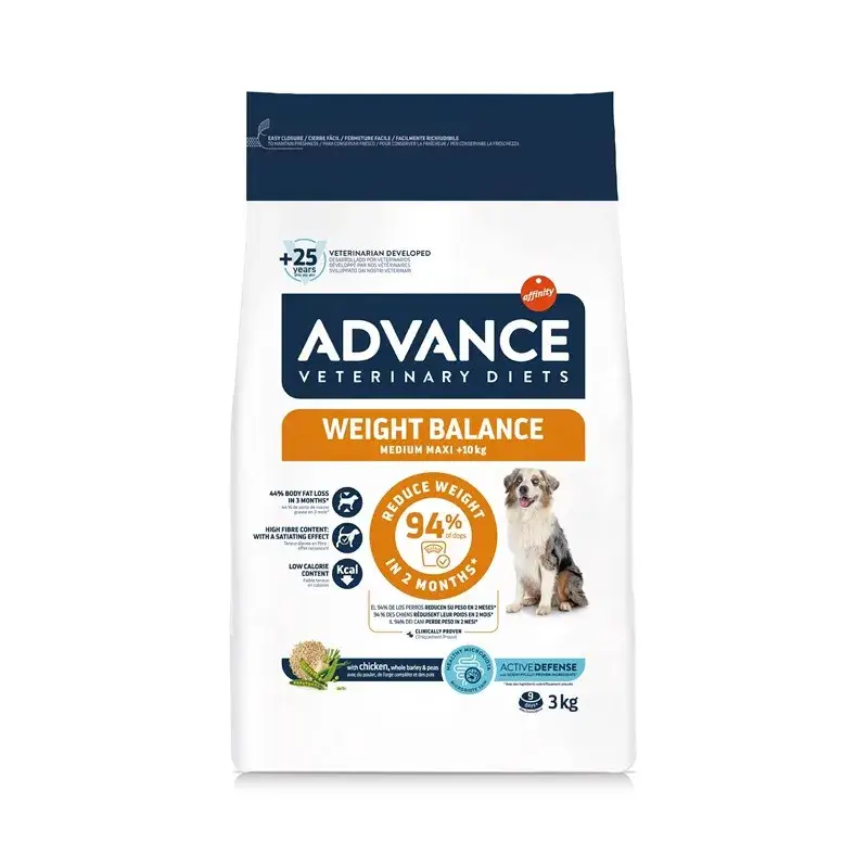 Advance Chien Active Defense Weight Balance Medium Maxi Commande En Gros