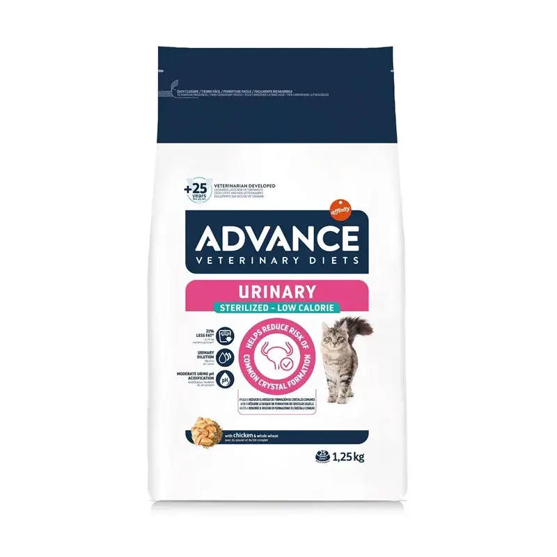 Advance Chat Active Defense Urinary Sterilized Low Calorie Promotion Saisonnière