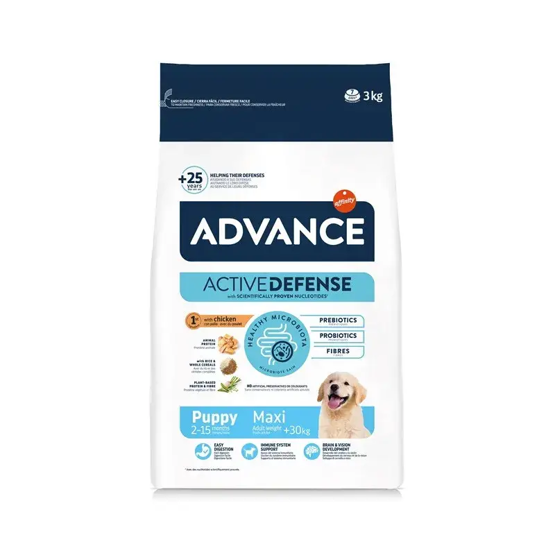 Advance Active Defense Chien Puppy Maxi Poulet Marque