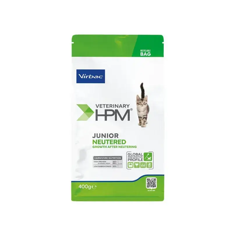 Achat Immédiat Veterinary HPM Cat Junior Neutered New