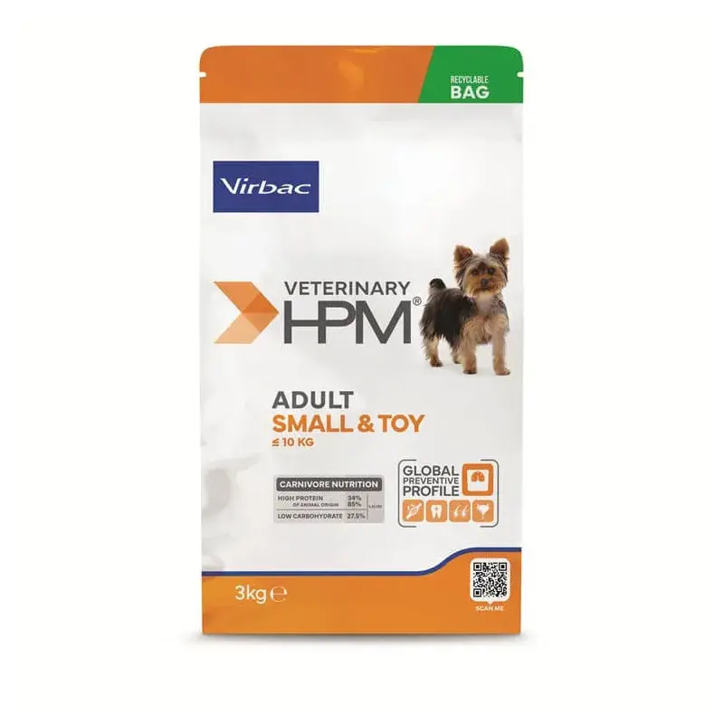 Veterinary HPM Dog Adult Small & Toy New Jusqu&rsquo;à Épuisement Des Stocks