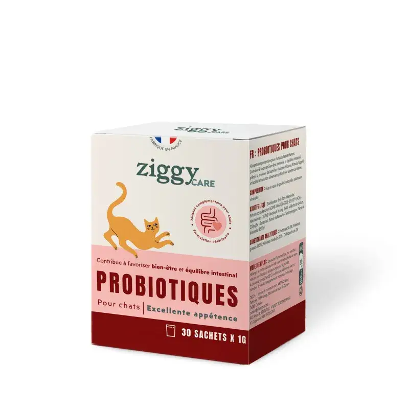 Ziggy probiotiques Chat Quantité Limitée