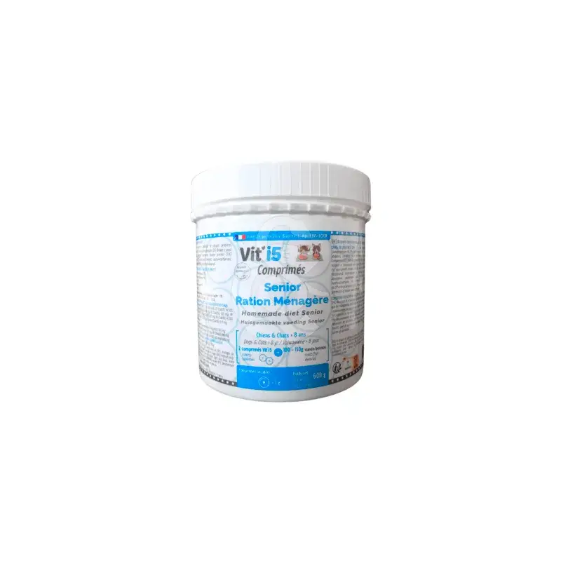 Promotion Saisonnière Vit&rsquo;I5 Senior Ration ménagère Bleu Comprimés