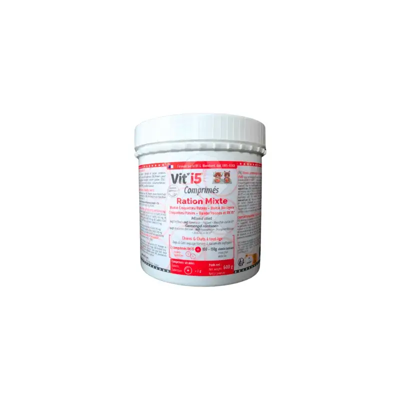 Vit&rsquo;I5 Ration mixte Rouge Comprimés Vente Flash