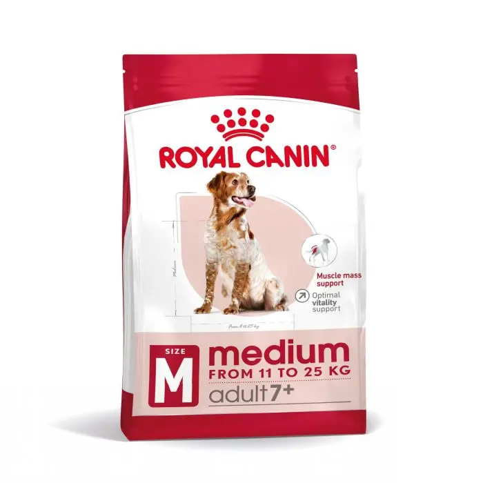 Royal Canin Medium Adult 7+ pour chien 4kg Marque