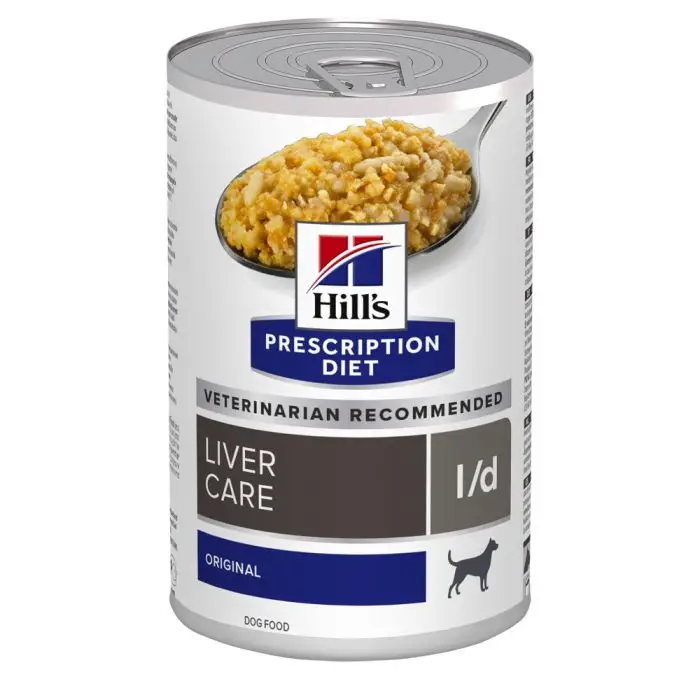 Hill&rsquo;s Prescription Diet L/D Liver pour chien 12x370g Prix Bas