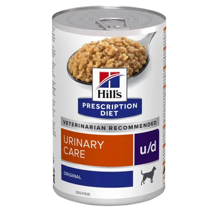 Hill&rsquo;s Prescription Diet U/D pour chien 12x370g Prix Promo