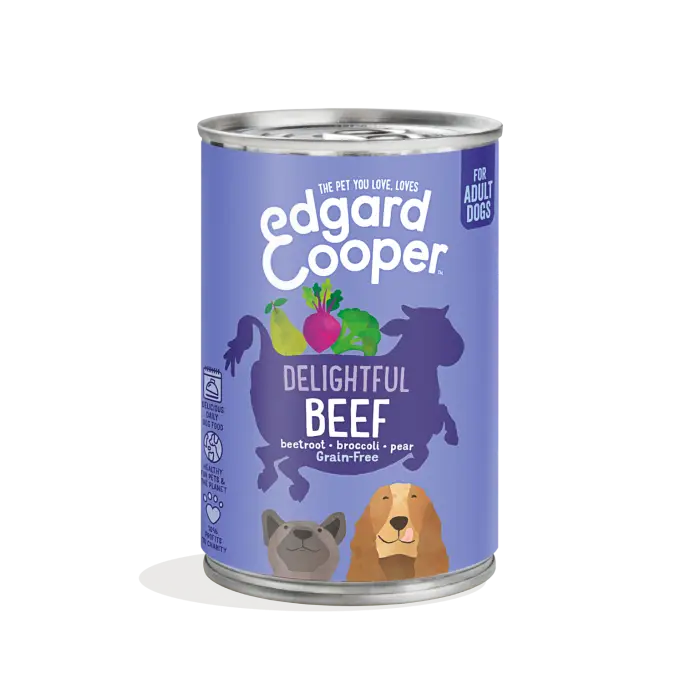 Prix Choc Edgard & Cooper Boîtes Pour Chien Au Boeuf 6x400g