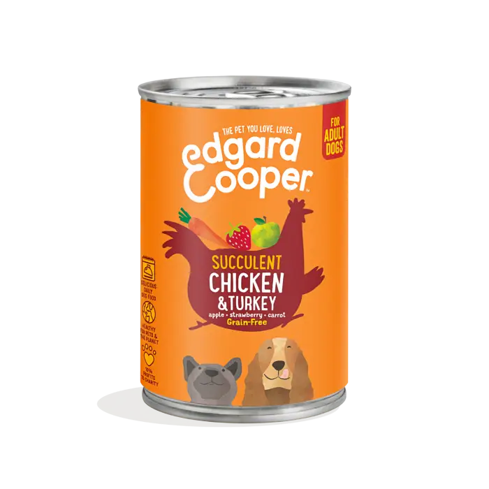 Edgard & Cooper Boîtes Pour Chien Au Poulet 6x400g Usine Directe