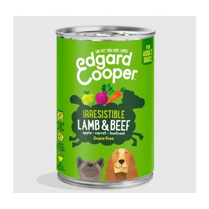Nouveauté Edgard & Cooper Boîtes Pour Chien À L&rsquo;agneau 6x400g