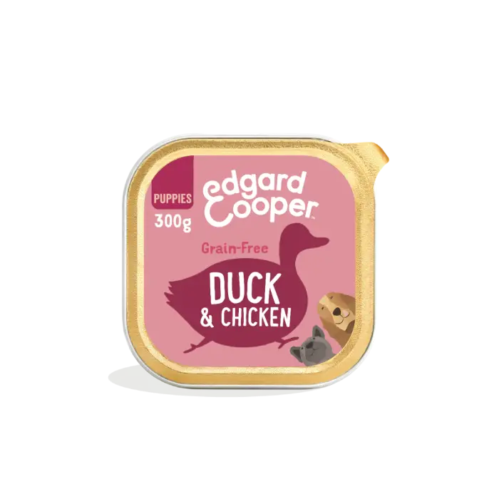 Offre Spéciale Edgard & Cooper Barquettes Pour Chiot Au Canard 11x150g