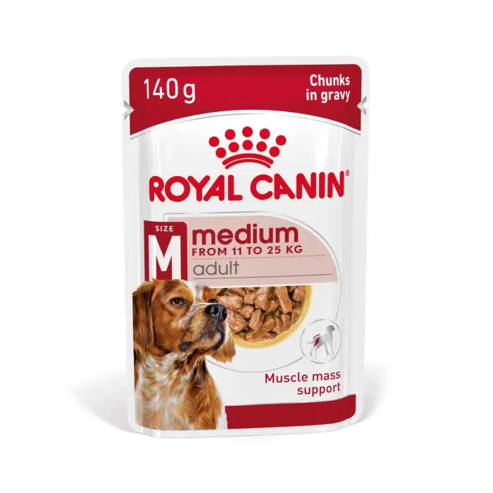 Commander Vite Royal Canin Medium Adult pour Chien 10x140g