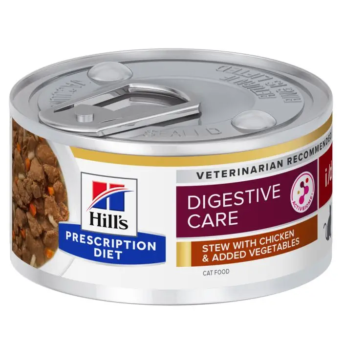 Hill&rsquo;s Prescription Diet I/D AB+ mijotés pour chat 24 boites de 82g Bon Plan