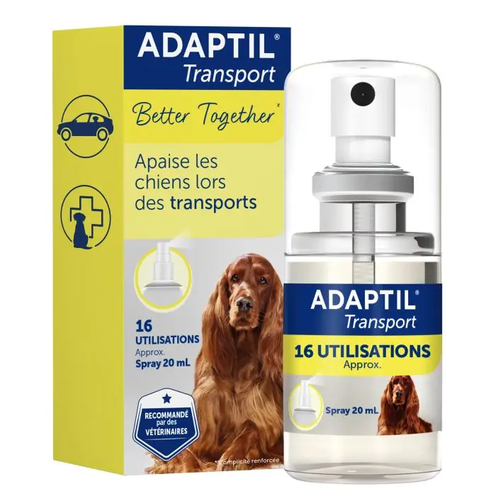 Expédition Rapide ADAPTIL SPRAY TRANSPORT 20ML
