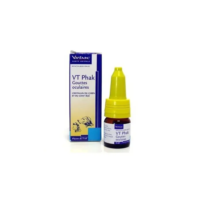 VT PHAK Gouttes oculaires 5ml Certifié