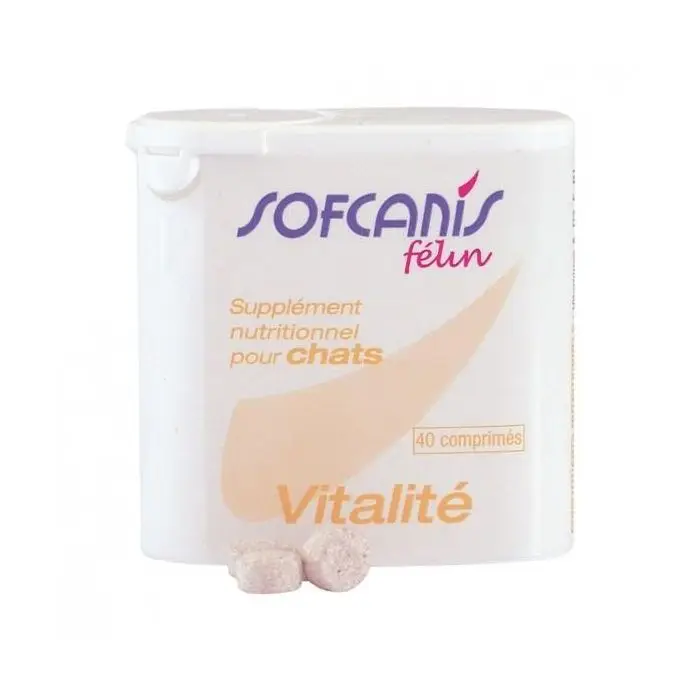 Livraison Express SOFCANIS Felin VITALITE 40 comprimés
