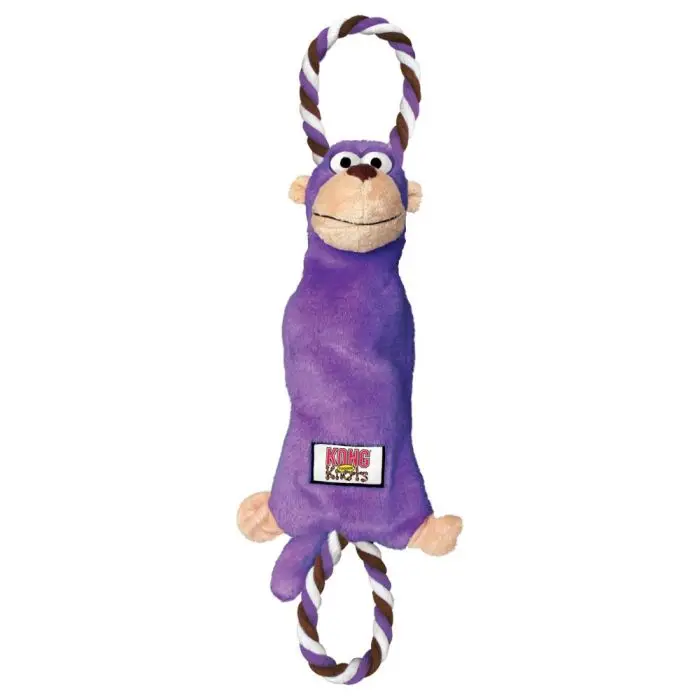 KONG Tugger Knots Singe S-M pour Chien Remise