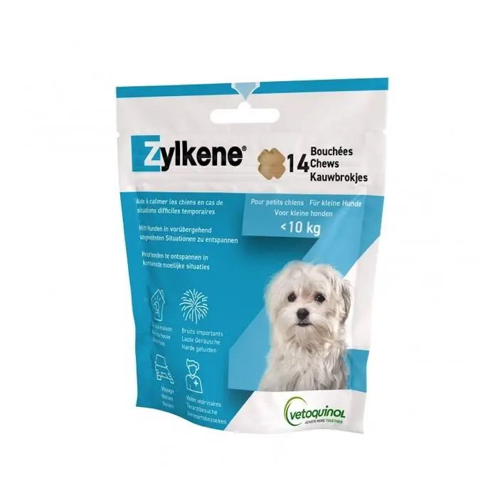 Zylkène Chew 75mg petit chien – 14 Bouchées Nouvel Arrivage
