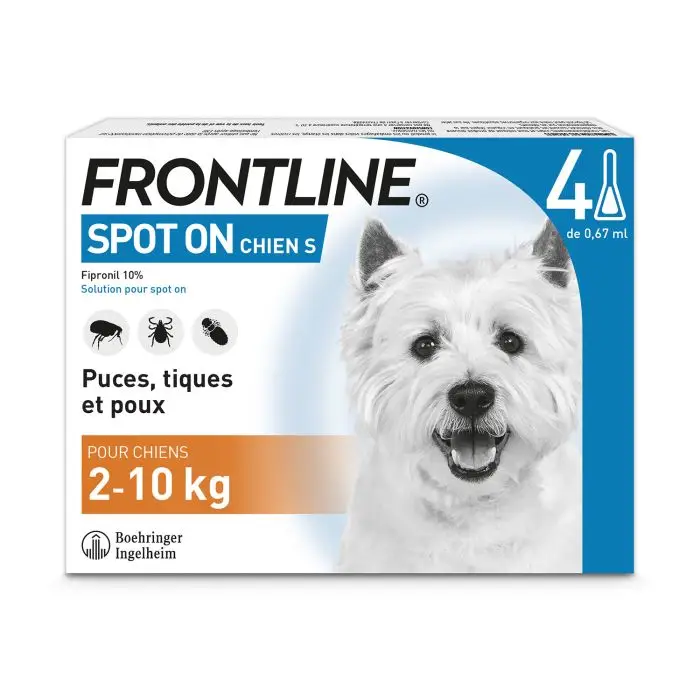 Must-Have Frontline Spot-on S chien 2 à 10kg