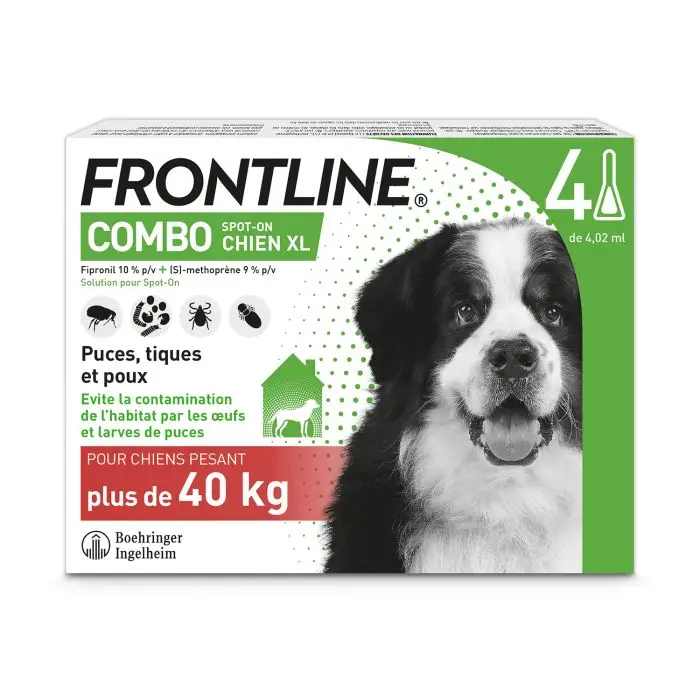 Frontline Combo XL chien > 40kg Prix Choc
