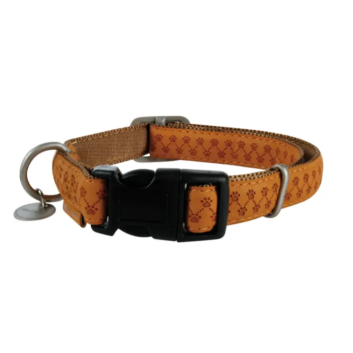 Collier Mac Leather Beige Vente Flash