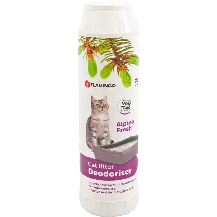 Usine Directe Flamingo Désodorisant De Litière Chat – Alpine Fresh