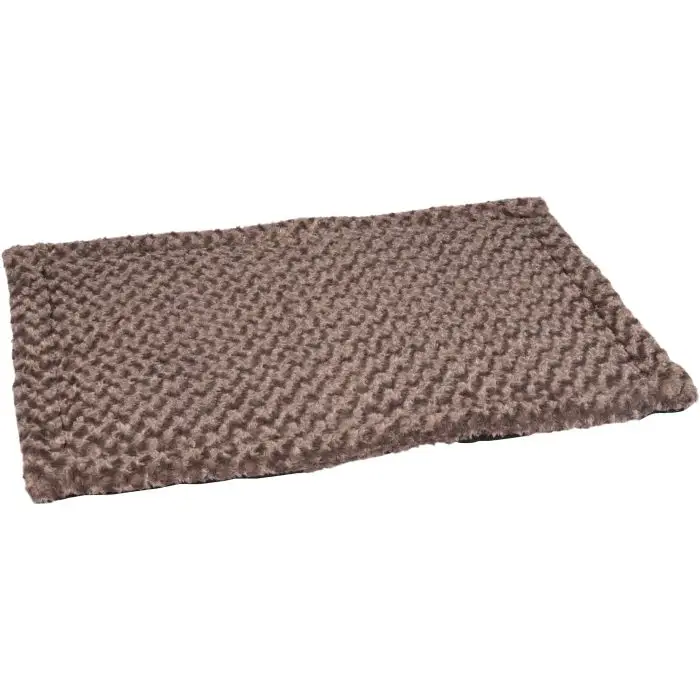 Prix Promo Coussin Cuddly Plat Rectangulaire Taupe 100,5x63x2cm
