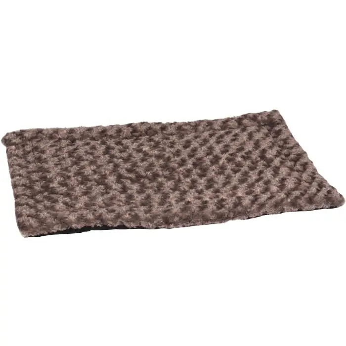 Coussin Cuddly Plat Rectangulaire Taupe 70,5×41,5x2cm Offre Limitée